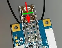 SIM insert direction
