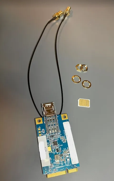 LTE modem alone