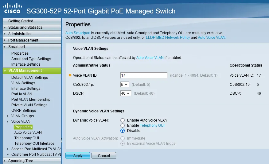 Voice VLAN