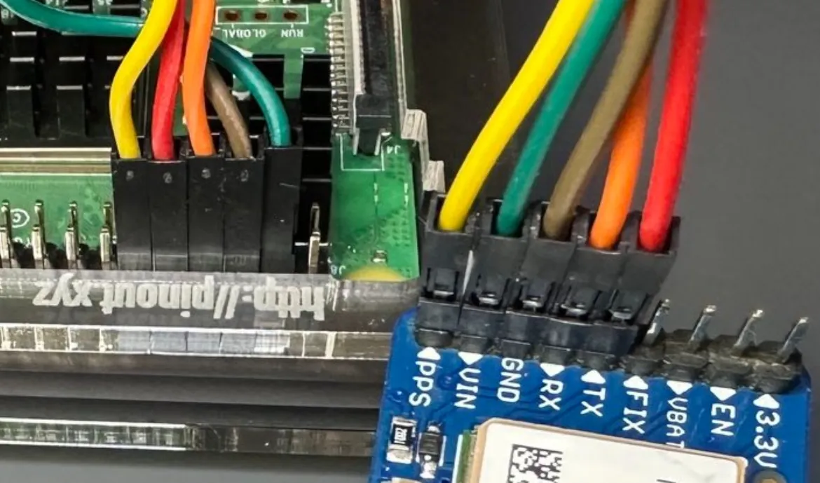 very zoomed pin connections