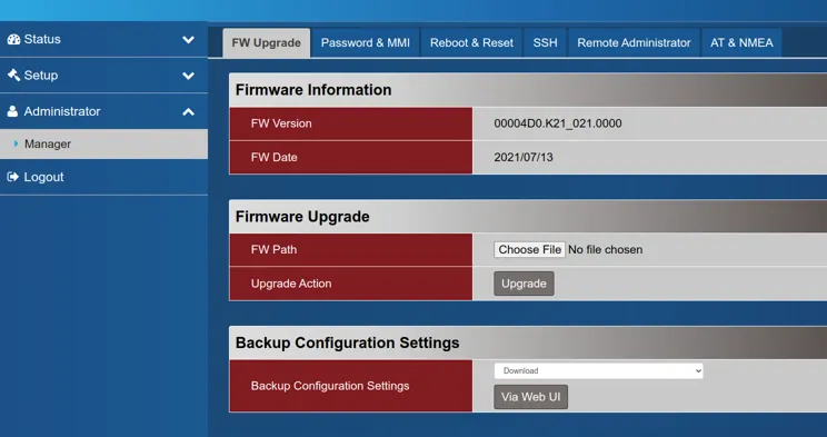 firmware upgrade