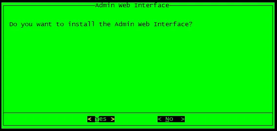 Pi-hole Installer enable admin