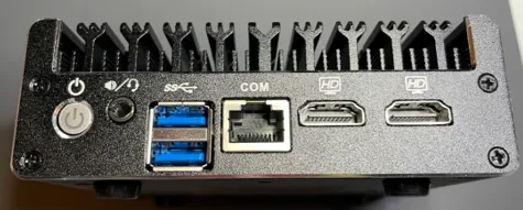 Front of PC View