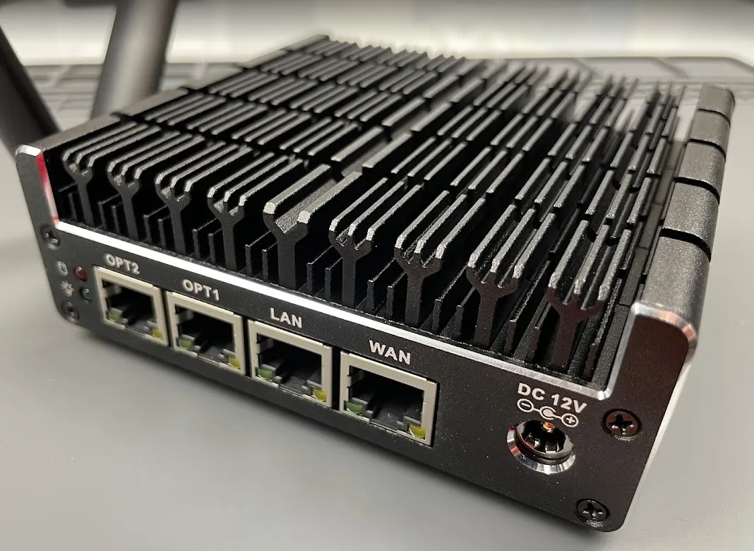 router hardware side angle