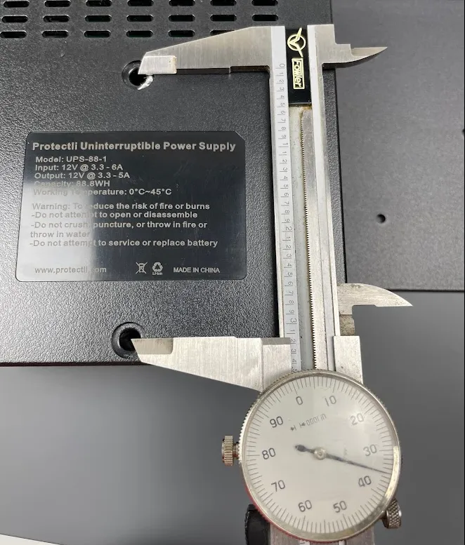 alignment of mounting holes