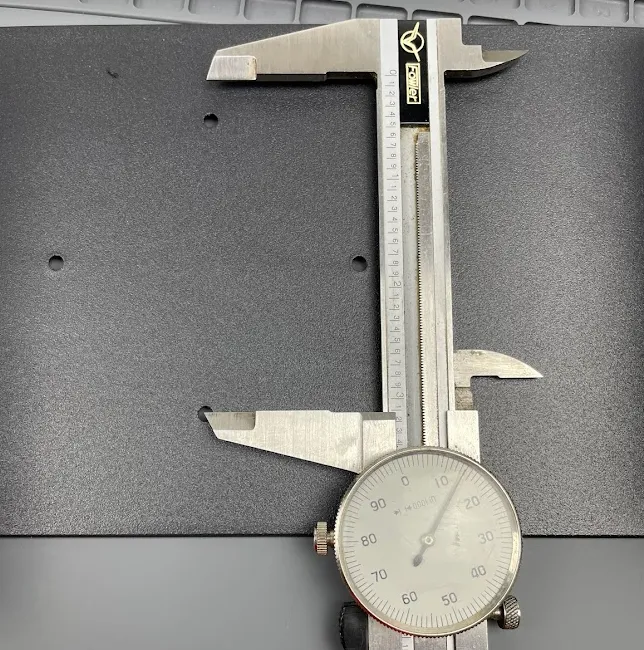 another alignment of mounting holes view